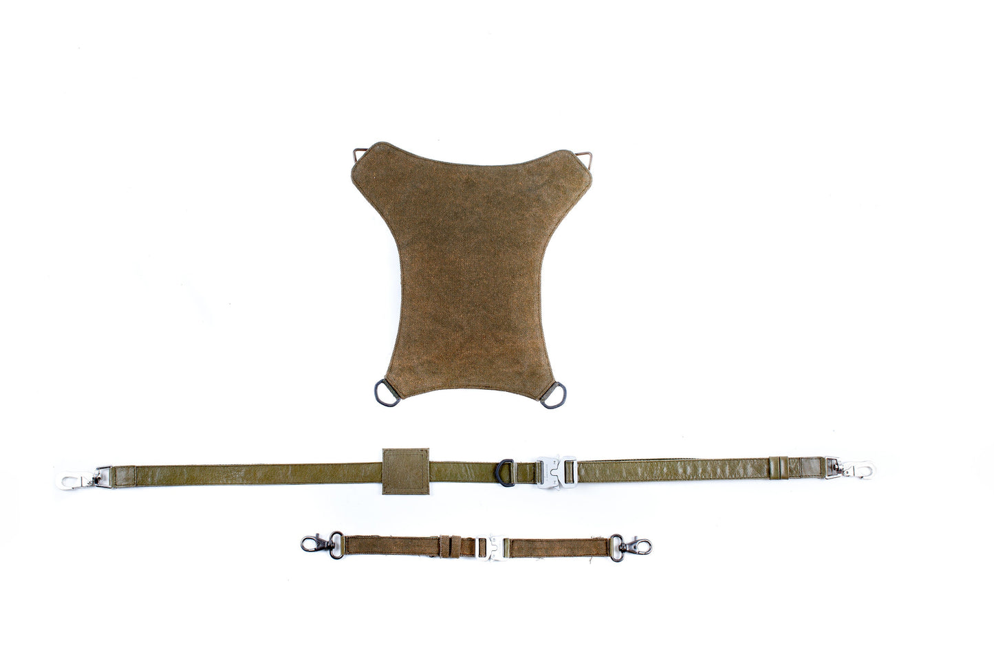 Adventure 1.0 Upcycled Hip Bag Shoulder Bag Holster Made with Reimagined and Repurposed Military Gear ready for Travel by Jungle Tribe