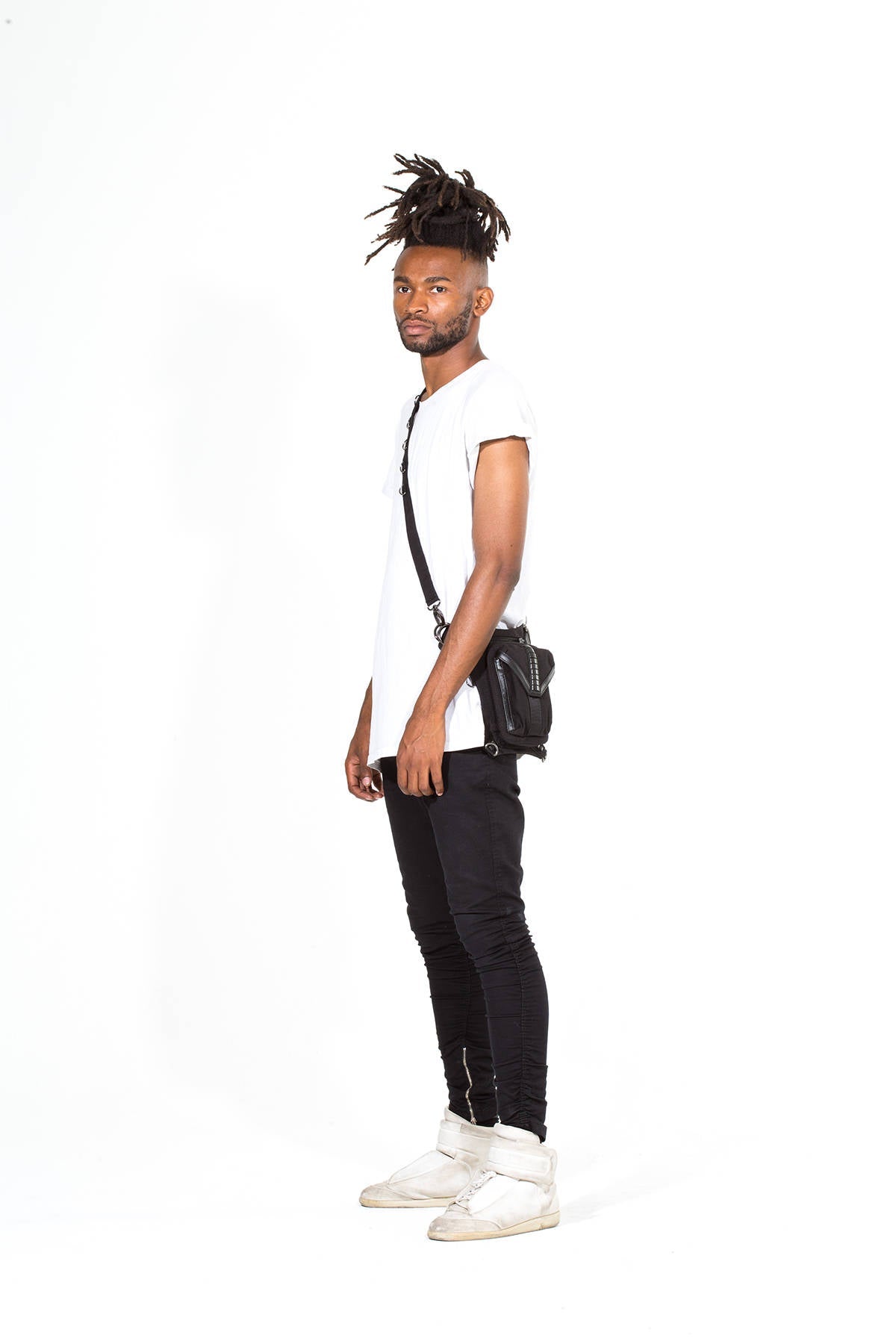 Vegan 2.0 Black Canvas Convertible Holster Bag