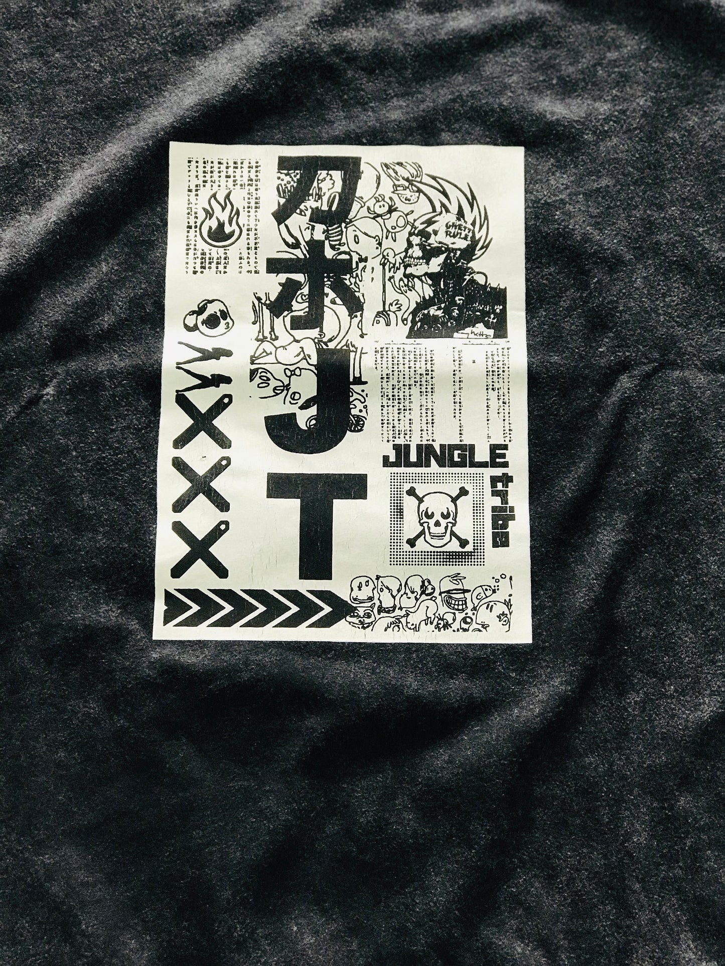 Jungle ANIME PUNK Boxy Unisex T Shirt