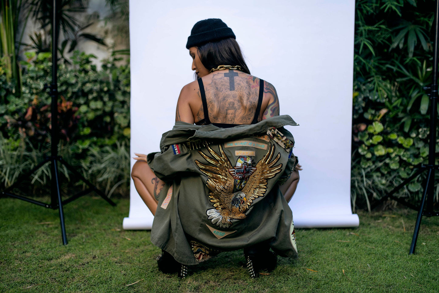 Chunky Gold Necklace - Thick Chain Lightweight Design -Gold Plated