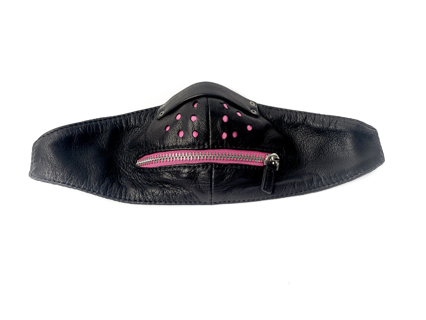 Pink Zipper Mouth Face Protection Adjustable Adult Mask With Filter