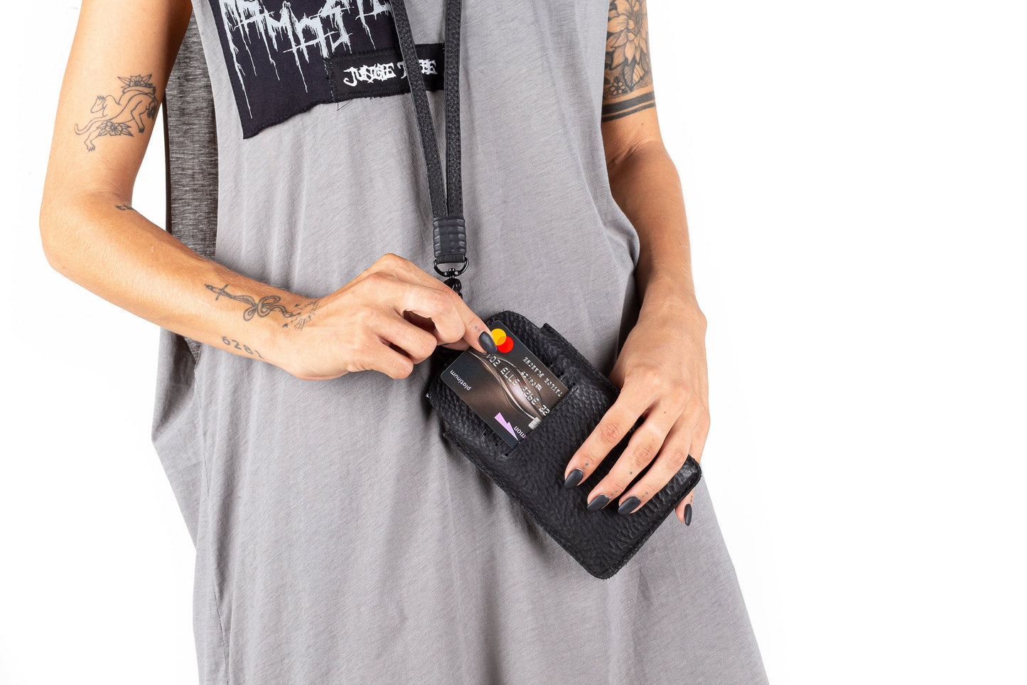 Modern Minimal Leather Phone Case and Wallet