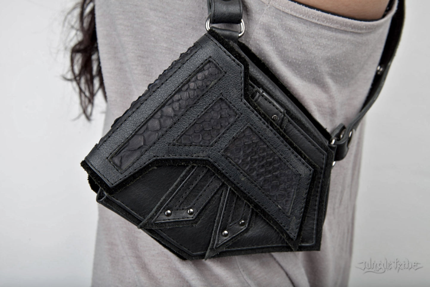 BLACK STEALTH Leather Shoulder Holsters  - Original Size -