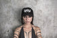 Metal Jungle Dad Hat strapback baseball cap cool custom black and white rave dad cap trucker hat