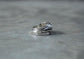 Horizon Turquoise Ring – Natural Turquoise Gemstone, 925 Sterling Silver, Handmade Rustic Statement Ring