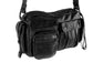 Tech 4 Black Leather Multifunctional Messenger Bag