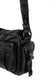 Tech 4 Black Leather Multifunctional Messenger Bag