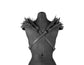 Modular Orbit Spiked Leather Harness + Epaulette