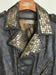 Vintage Aviation Leather Biker Vest