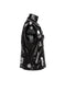 Black and White Punk Skull Leather Biker Vest