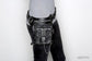 BLASTER 3.0 Black Leather Holster Hip Waist Bag Leg Bag and Shoulder Bag