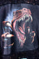 Cyberpunk Rave Dinosaur DustandBeau x NiceCollective Men's Jacket