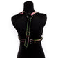 Colorful Punk Cage Harness