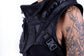 Solo Enforcer Black Leather Unisex Chest Plate