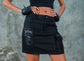 Dark Uprising Techwear Punk Mini Skirt