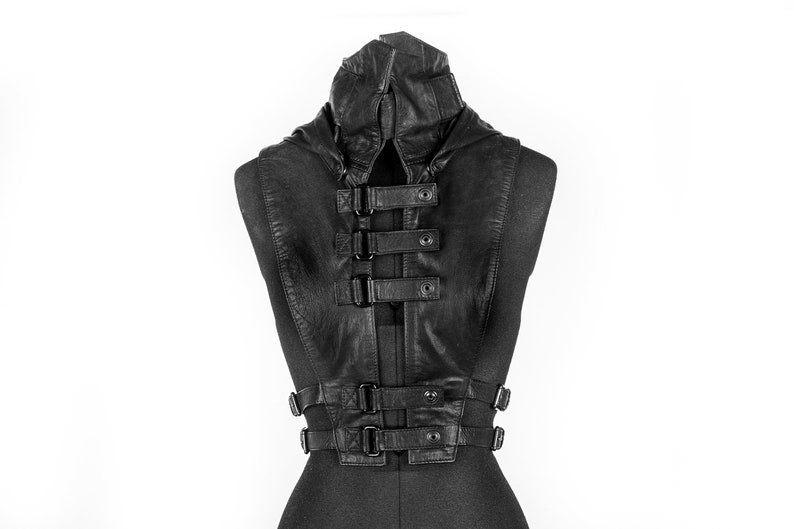 Black Shadow 2.0 Hood in Leather