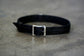 THIN LINE Metal O Rang Leather Choker Collar