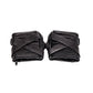 KROSS WRAP KOMBAT Black Fingerless Leather Gloves