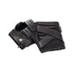 KROSS WRAP KOMBAT Black Fingerless Leather Gloves