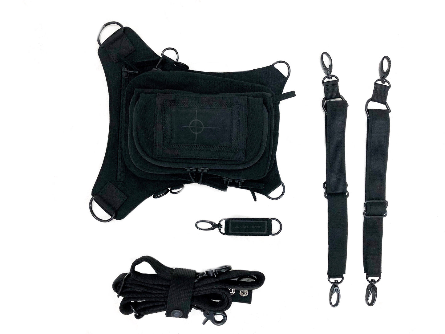 Black on Black Ultimate Hip Holster Waist Bag