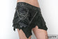 PUNK PRINCESS Leather Super Mini Skirt