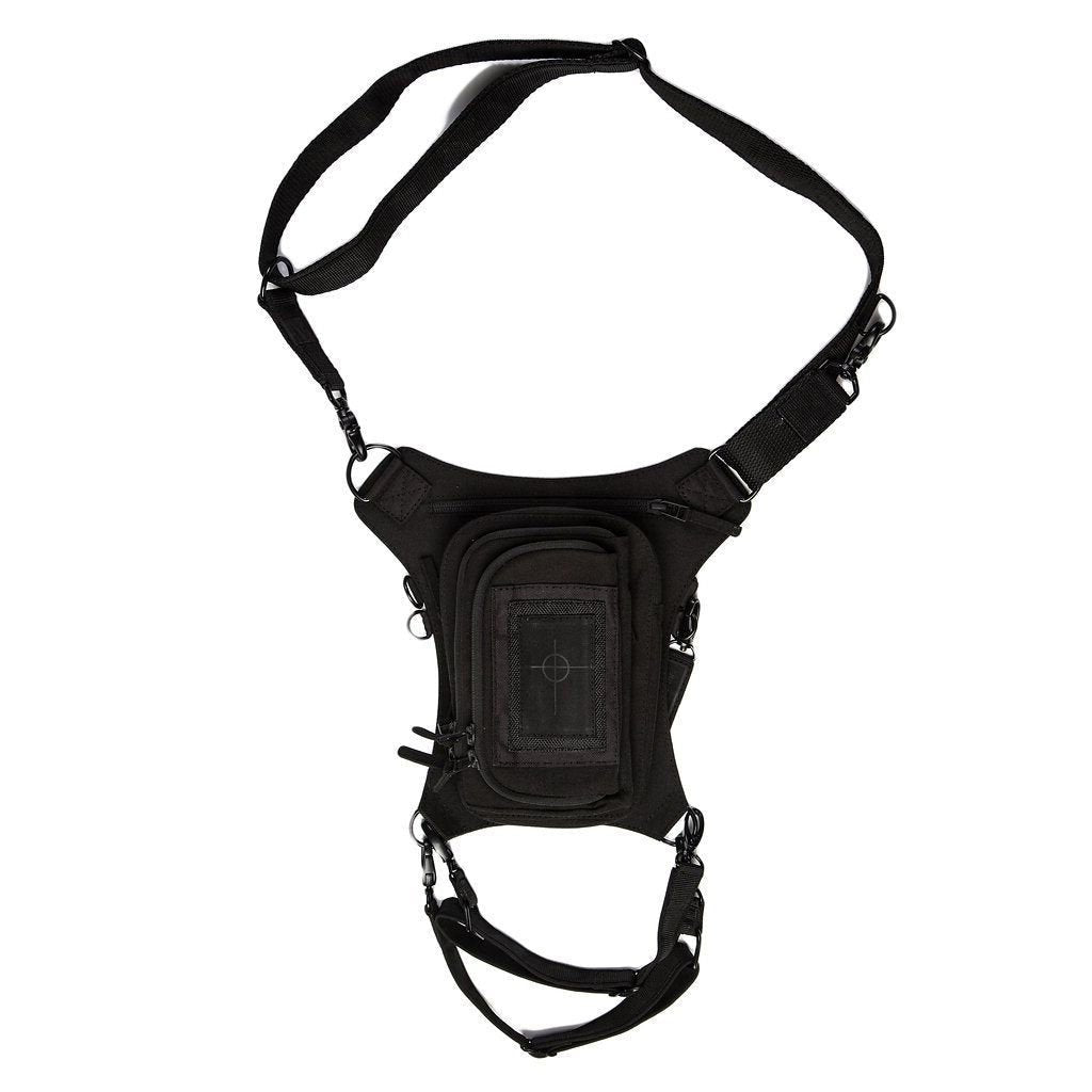 Black on Black Ultimate Hip Holster Waist Bag