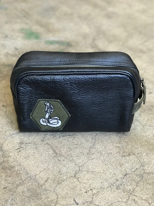 Snake Oil Leather COBRA KIT Toiletry Bag and Travel Kit