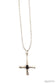 INVERTED CROSS COYOTE Bone Necklace