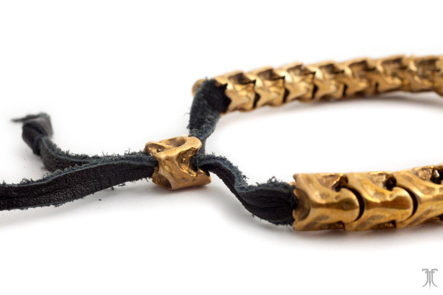 SPINAL TAP Adjustable Braided Leather Bracelet