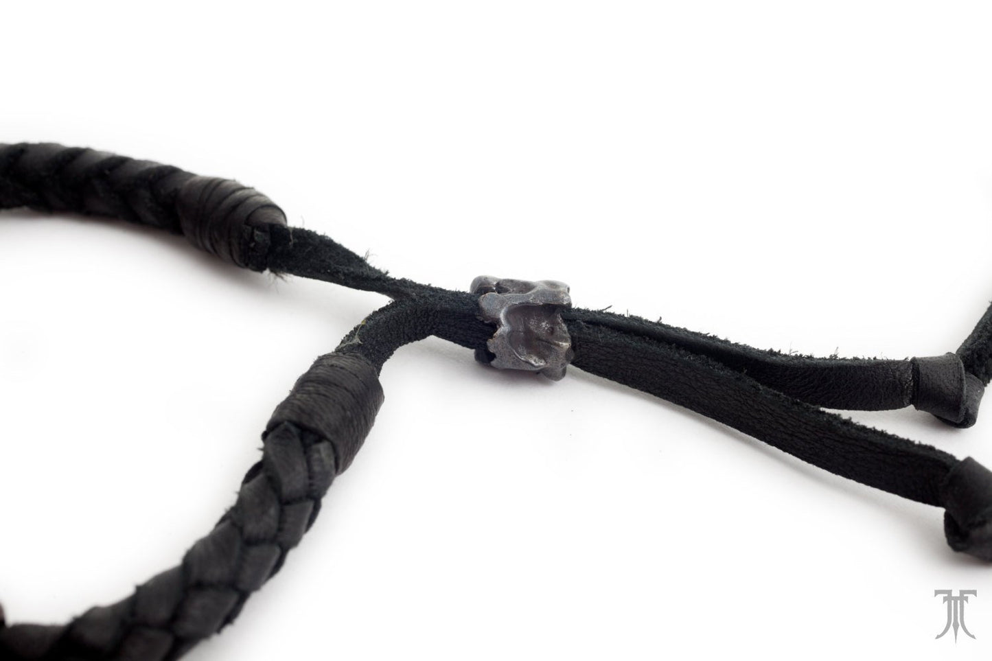 BONE BRAIDED Leather Bracelet