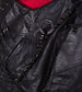 NINJA ASSASSIN Big Black Leather Hobo Bag