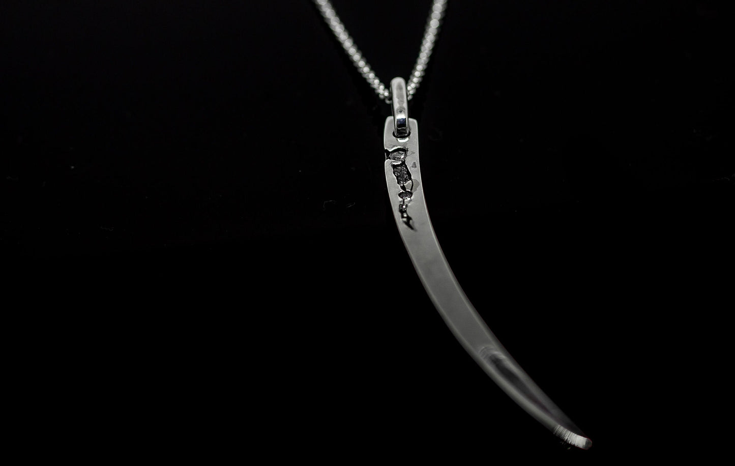 Diamond in the Rough Spike Necklace