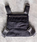 Duo Tech Unisex Chest Pack in Black Canvas