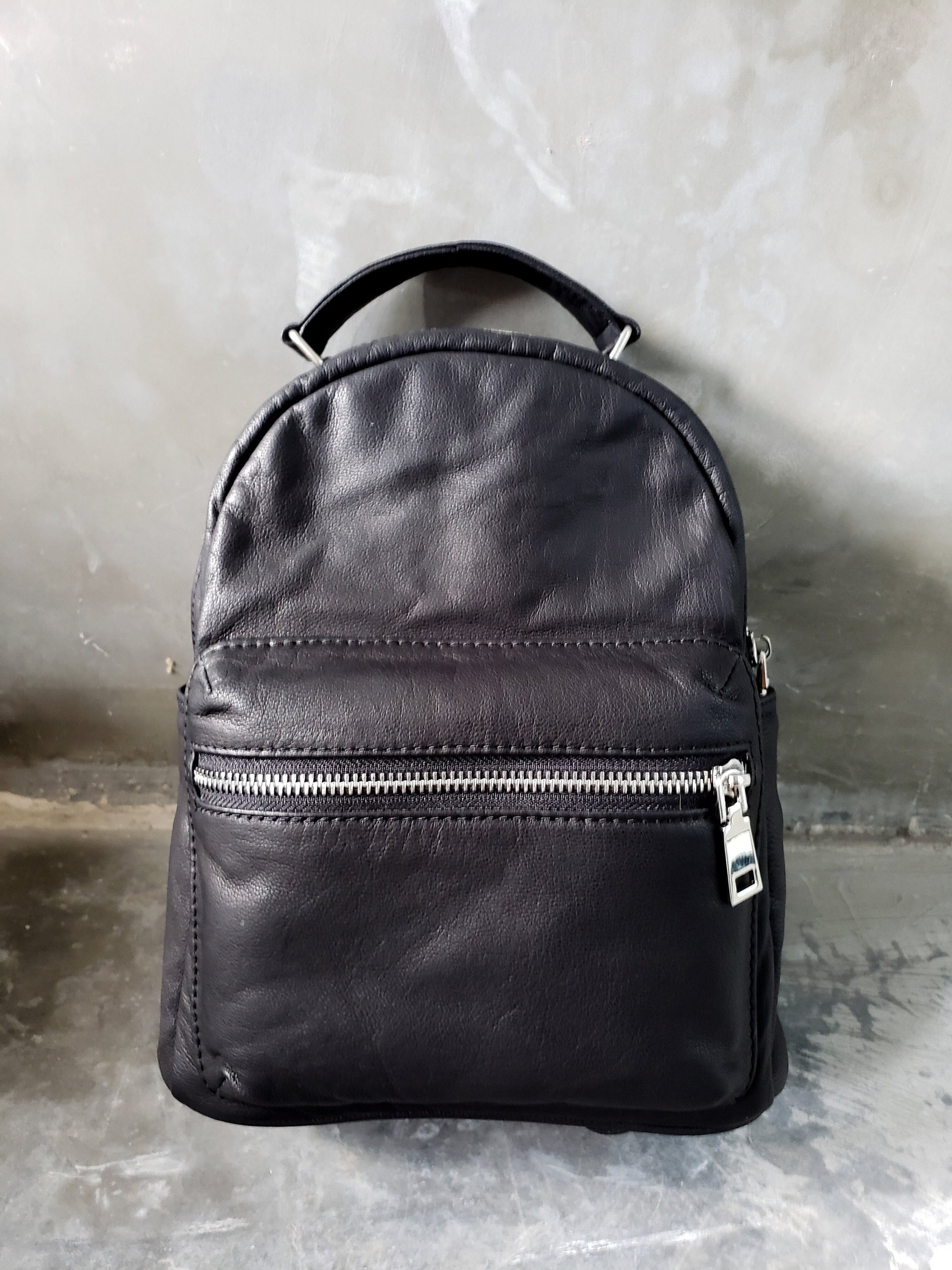Leather Fetish Mini BackPack – Jungle Tribe LA