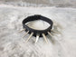 The Futurist Giant Spiked Leather Choker