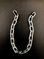 Silver Linkable Box Chain Bracelet Half Inch Link