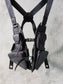 Street Tactical Techwear Leather Holster Vest