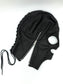 INCOGNITO Black Leather Lace Up Mask