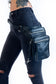The Industry Moto Convertible Hip Holster Waist Bag Silver Hardware