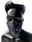 BLUE ROCK DEFENSE Face Mask in Black Leather