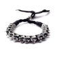 SPINAL RISE Adjustable Braided Leather Bracelet