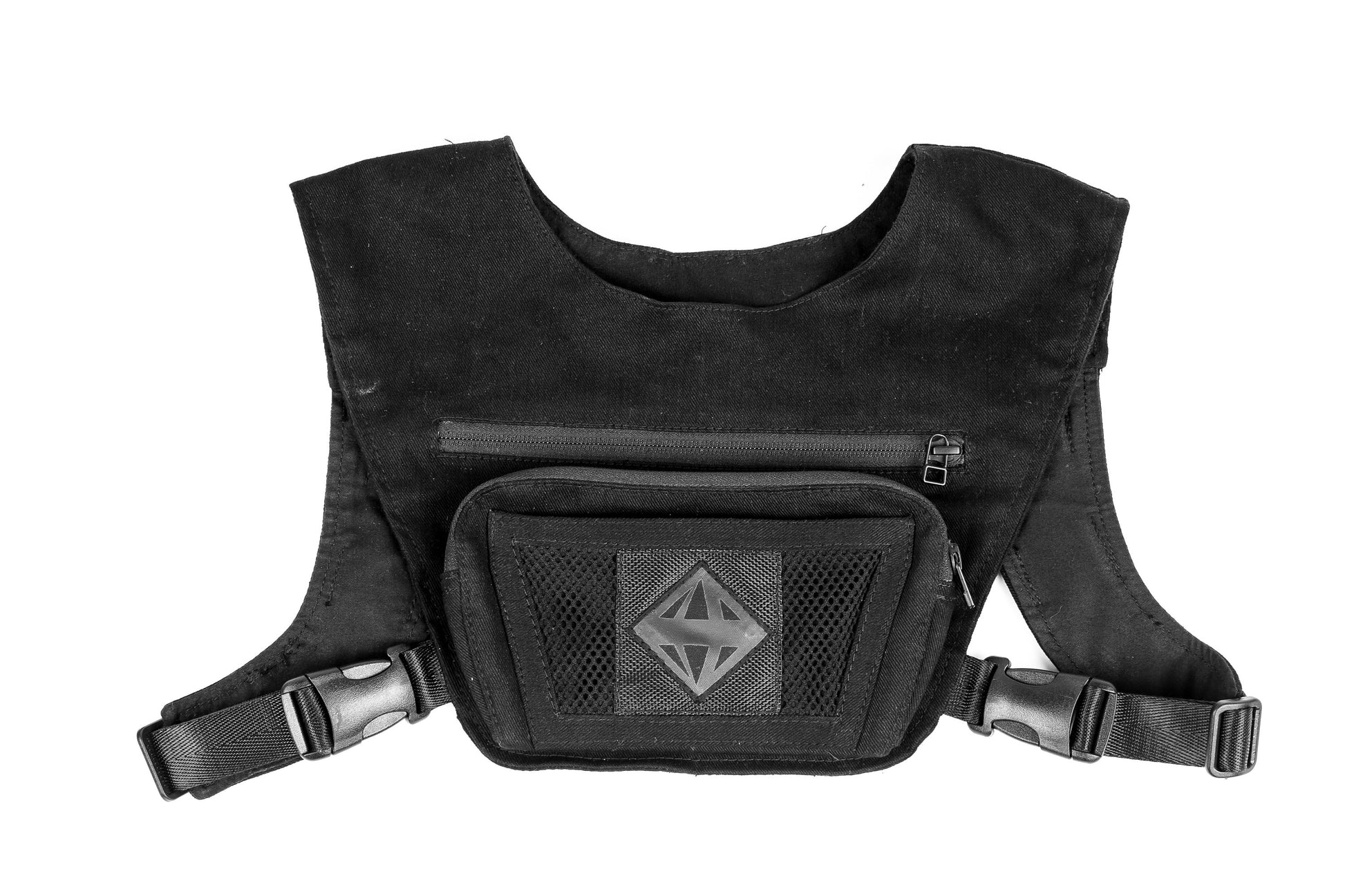 Ninja Sport Utility Chest Pack Vest With Phone Pocket and Facial