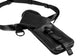 COVERT EDGE Black Leather Crossbody Bag and Versatile Pocket Belt Phone Holder