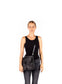 Black Leather Edge Laptop Bag Sleeve and Bag