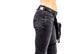 Edge Tactic Black Leather Holster and Hip Bag Utility Belt with Silver Hardware