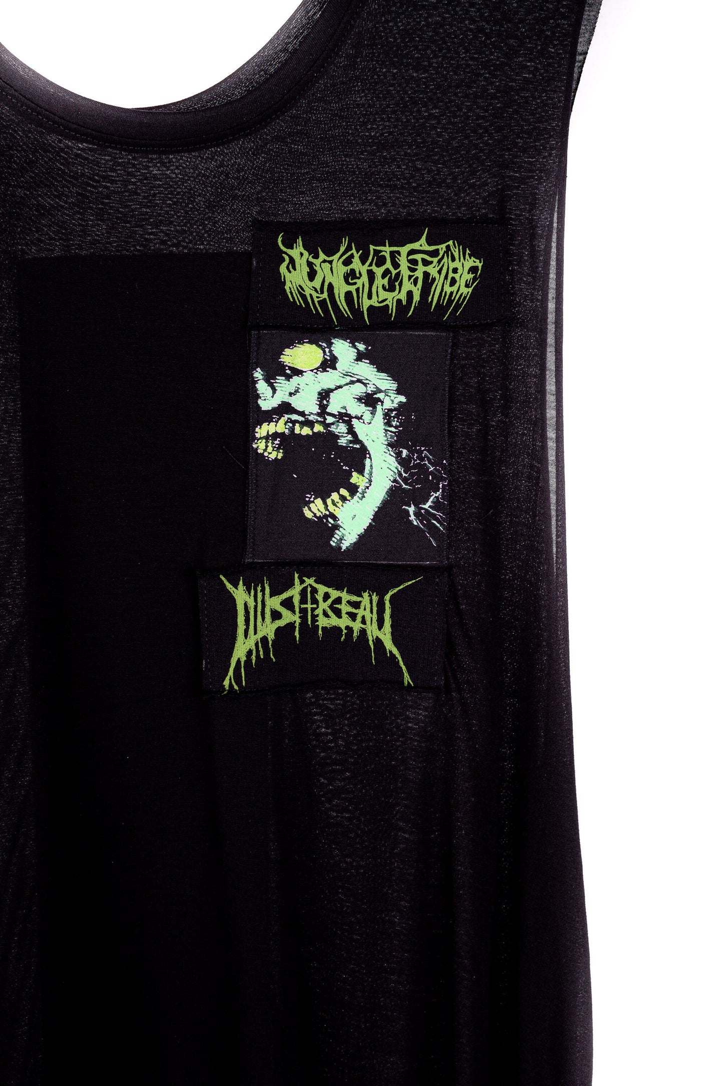Zombie Skull Unisex Oversized Sleeveless T-Shirt