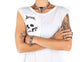 Warped Perception Unisex Oversized Sleeveless Tee New