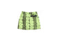 Neon Viper Skull Mini Skirt w/ Chain New