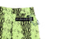 Neon Viper Skull Mini Skirt w/ Chain New