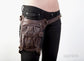 BLASTER 4.0 Brown Leather Convertible Shoulder Bag Waist Holster and Hip Bag